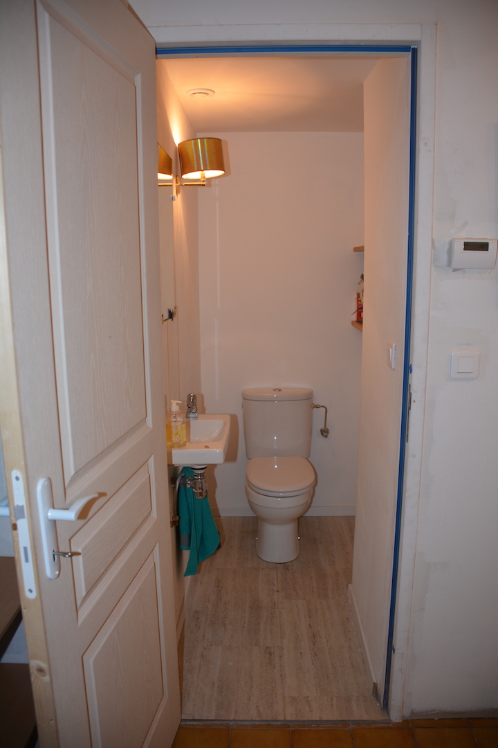 Les toilettes du premier étage